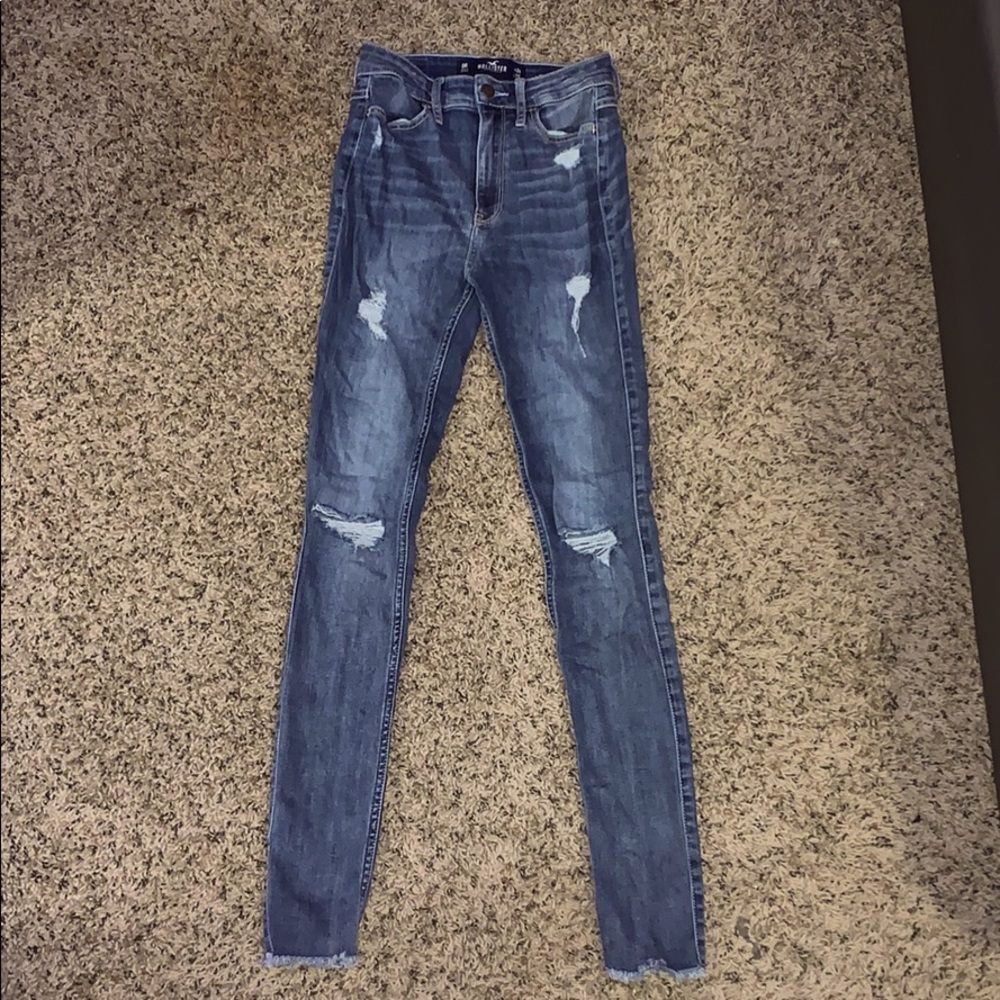 hollister super stretch jeggings